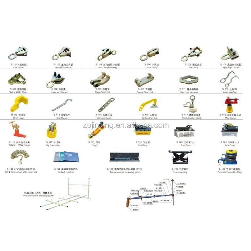 Auto Body Repair Equipment Workshop Equipment Aluminium Plastic Steel Iron Metal Car Frame Machine Auto Body Repair Bench for